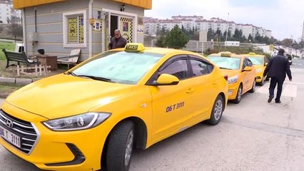 Başkentte iki taksi durağının plaka kısıtlamasında "tek-çift" şanssızlığı
