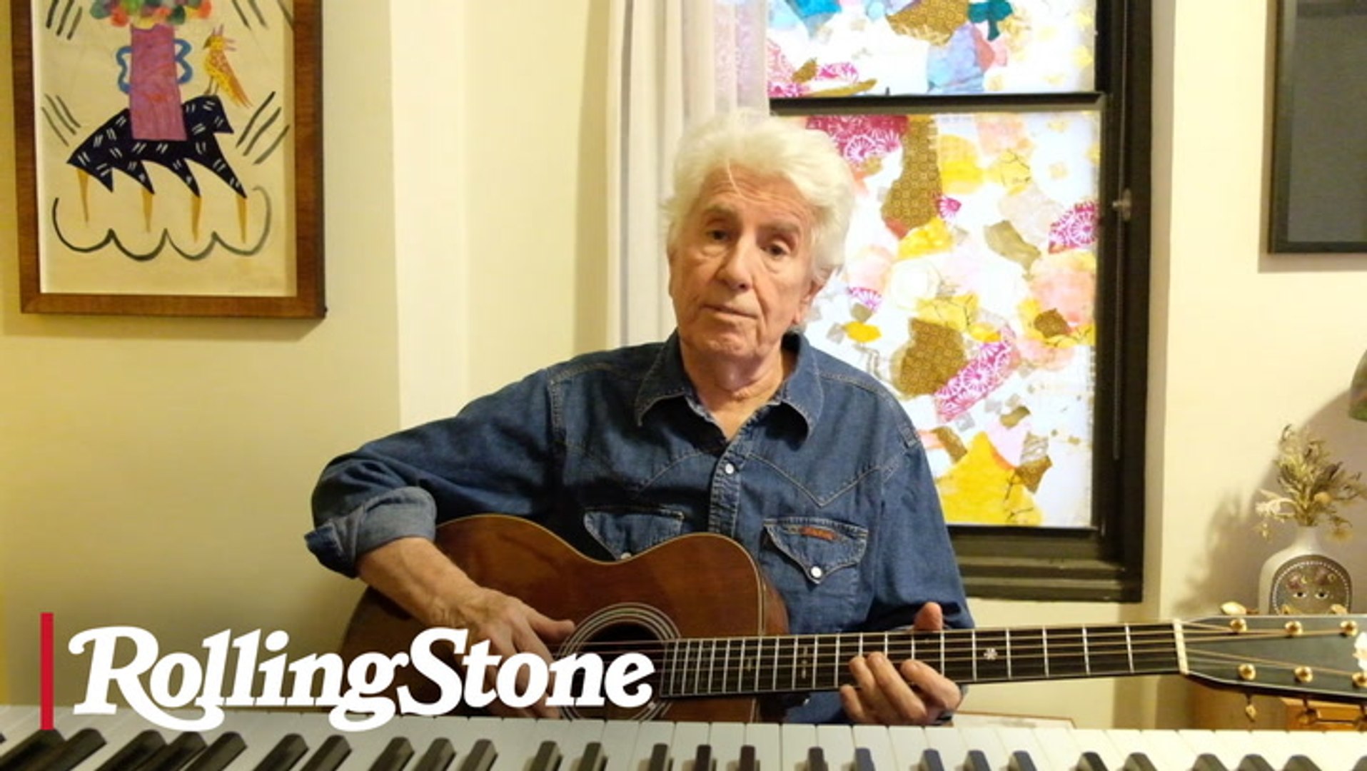 ⁣Graham Nash Performs CSNY Hit 'Our House' From Home in New York City | In My Room