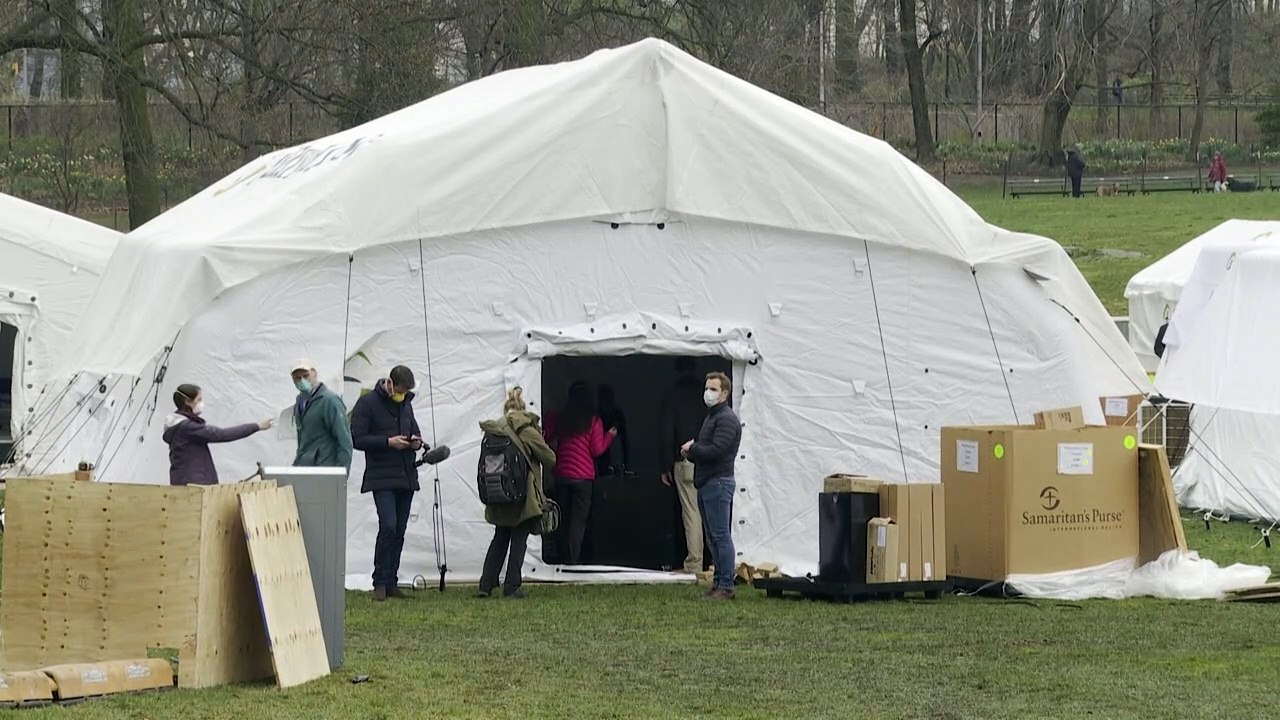 Corona-Krise: New York rüstet sich für das Schlimmste