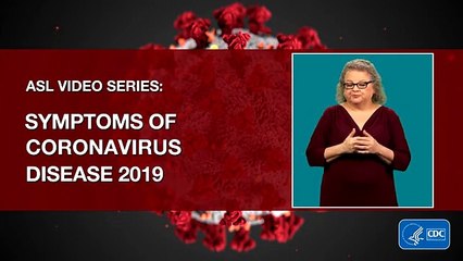 Symptoms of Coronavirus - CDC