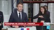 Coronavirus - À Kolmi-Hopen, Emmanuel Macron promet la production de 10 000 respirateurs français d'ici mi-mai