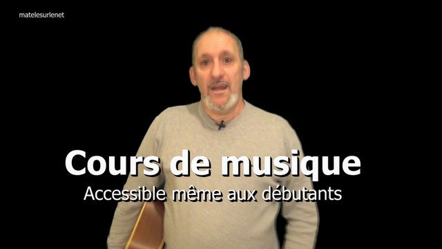 Cours de musique - Accessible aux débutants