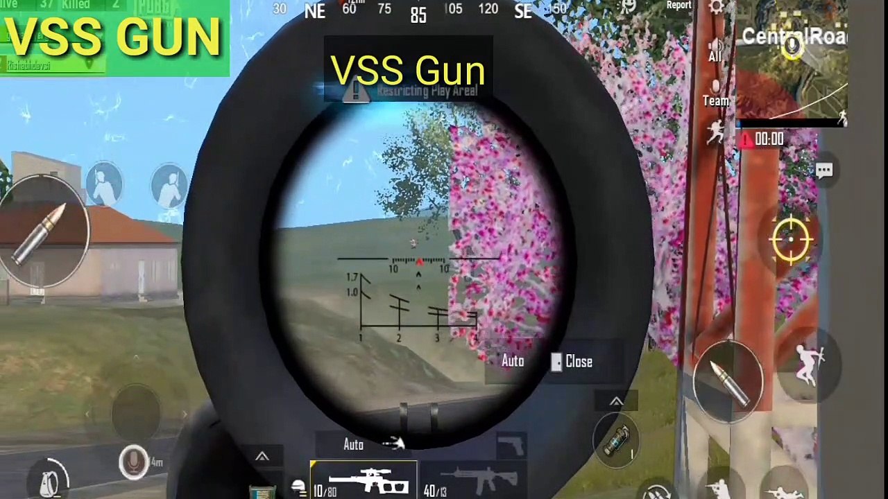 पब्जी गेम | पब्जी गेम बेस्ट गन Vss Gun | Vss Gun Pubg | पब्जी वीडियो | पब्जी लवर Vss gun Best Kils