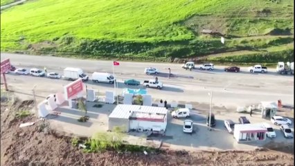 Polis ekipleri drone ile sokaklarda denetim gerçekleştirdi - KAHRAMANMARAŞ