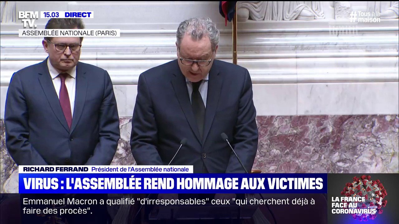 "Un orateur tout feu tout flamme inspirant le respect à ses adversaires eux-mêmes": l'hommage de Ferrand à Devedjian