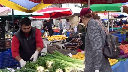 Pazarcılara çift ve tek haneli tezgah uygulaması