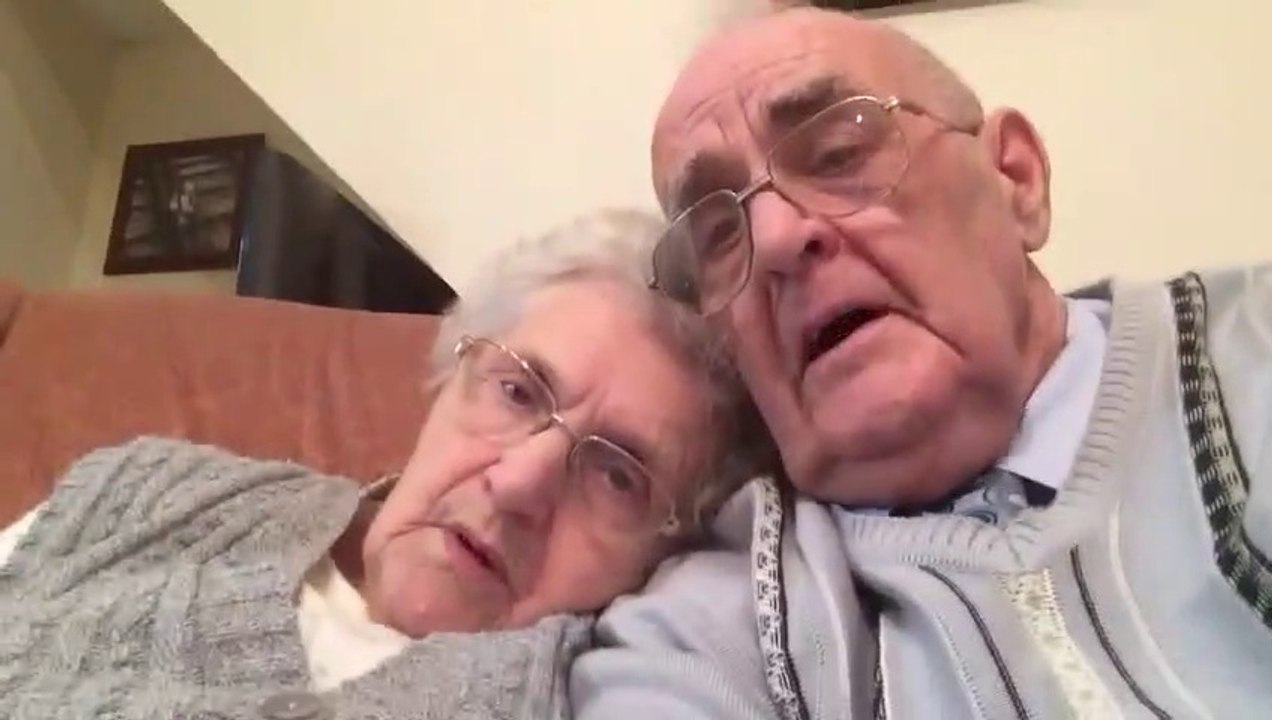 Derbyshire couple singing on their sofa goes viral