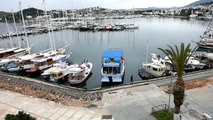 Bodrum'da "Evde kal" çağrılarına büyük oranda uyuldu