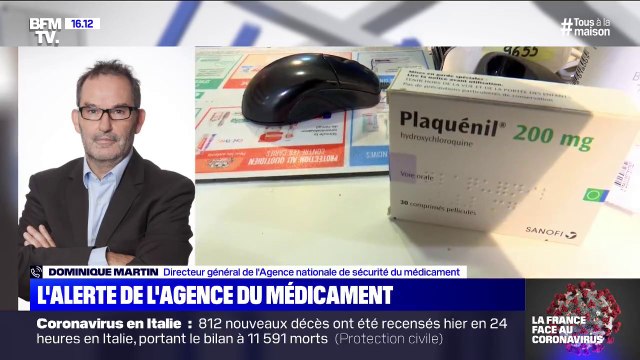 Coronavirus: On a observé une multiplication par deux des ventes de Plaquénil , précise le DG de l'Agence du médicament