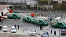 İstanbul'da ürküten koronavirüs fotoğrafları! 4 cenaze aracı arka arkaya dizildi
