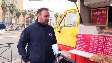 Coronavirus: à Marseille, le camion à pizza résiste au confinement
