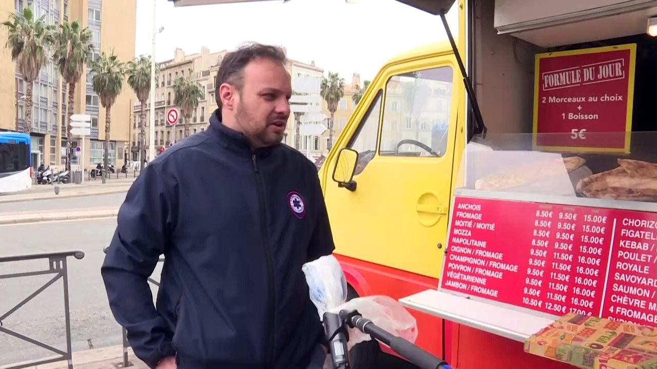 Coronavirus: à Marseille, le camion à pizza rés...
