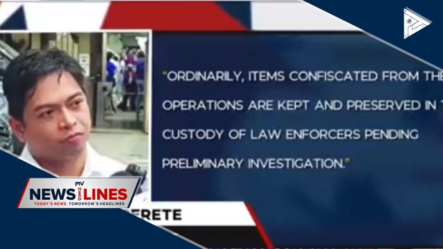 DOJ to release seized personal protective equipment