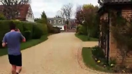 Charlie Mitchell, 43 from Purbrook, will be running a marathon on his driveway to raise money for NHS Charities Together
