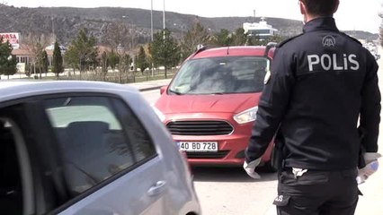 Afyonkarahisar'daki koronavirüs denetimleri vatandaşı memnun etti