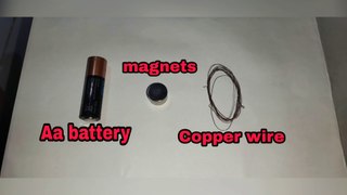 in 2 minutes- Best Science Project How to make Homopolar motor