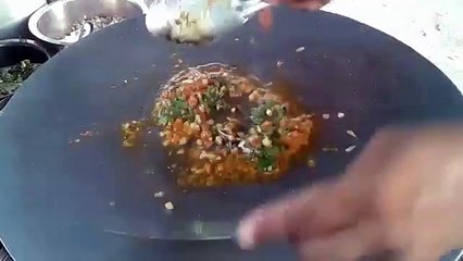 Egg bhurji pav (surti style ) Indian street food