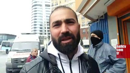 Emaar Otel inşaatından çalışan işçiler tepkili: Maaşları ödenmiyor, evlerine gidemiyorlar