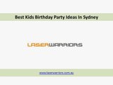 Best Kids Birthday Party Ideas In Sydney