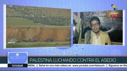 Tapia: 30 de marzo significa para Palestina lucha contra la ocupación