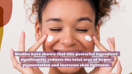 Niacinamide, or vitamin B3, may be the secret to "lit from within" radiant skin