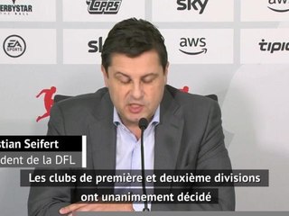 Coronavirus - La Bundesliga suspendue "au moins jusqu'au 30 avril"