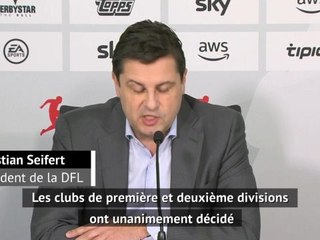 Télécharger la video: Coronavirus - La Bundesliga suspendue 