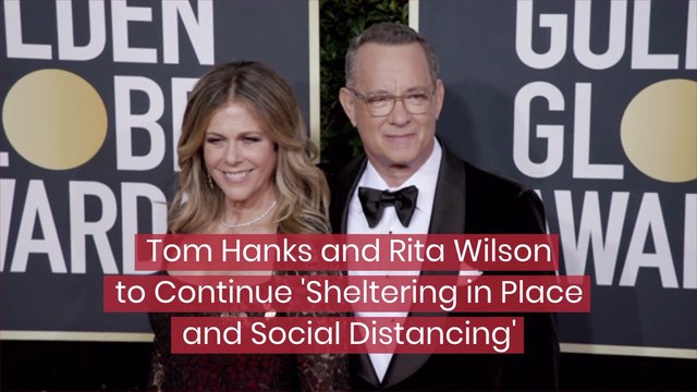 Tom Hanks And Rita Wilson Stay Isolated