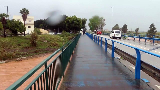 Un fuerte temporal azota nuestro país