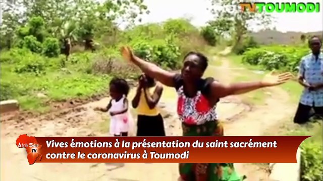 Vives émotions à la présentation du saint sacrément contre le coronavirus à Toumodi