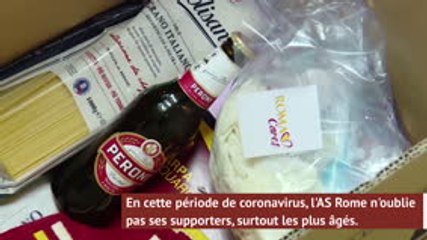 Coronavirus - L'AS Rome vient en aide à ses supporters les plus âgés