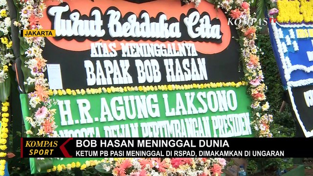 Ketum PB PASI, Bob Hasan Meninggal Dunia di Usia 89 Tahun