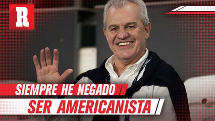 Javier Aguirre: "Era americanista, pero lo he negado siempre"
