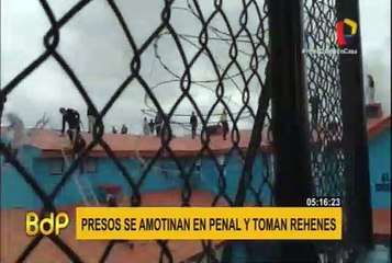 Ayacucho: reos del penal de Yanamilla realizan motín