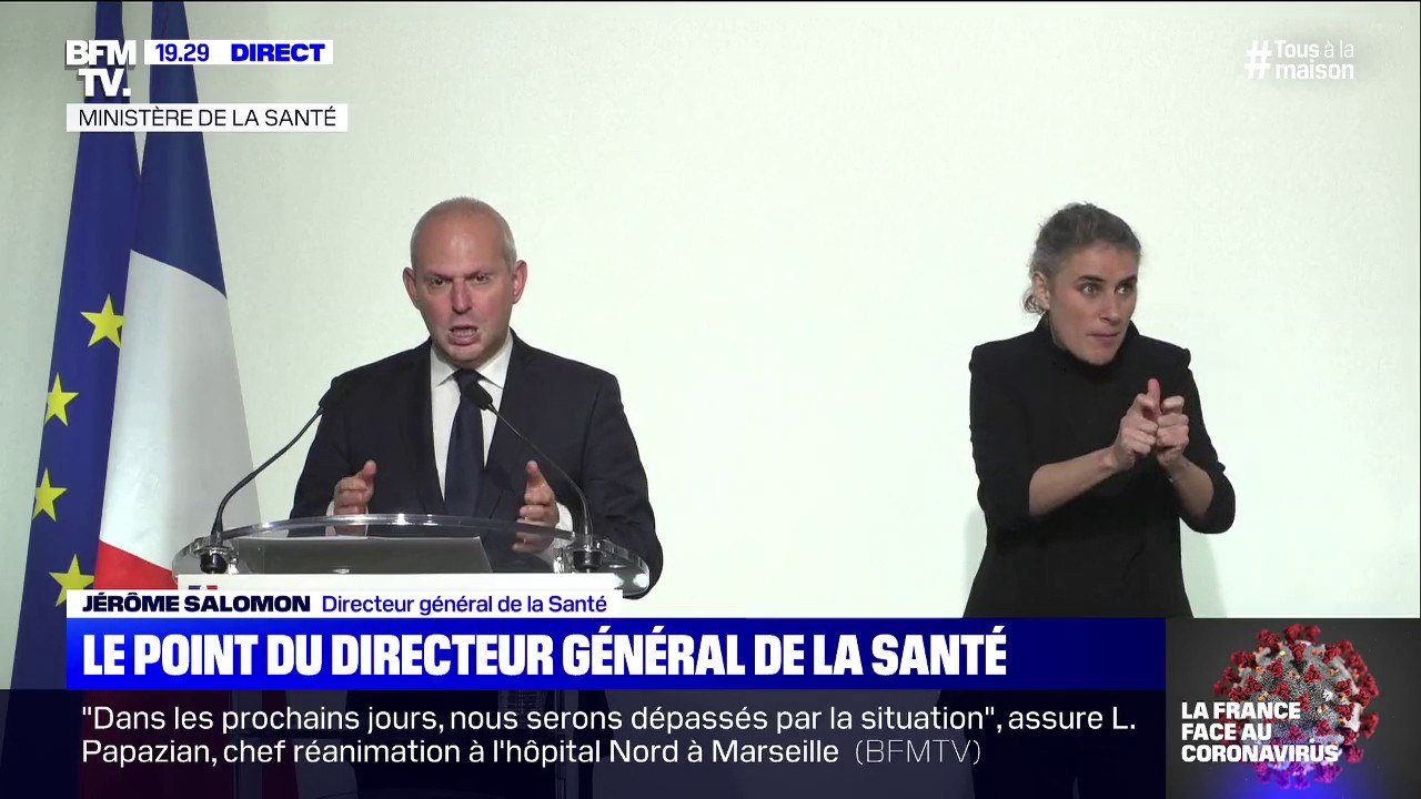 Jérôme Salomon : "Plus de 70% des décès du coronavirus sont recensés en Europe"