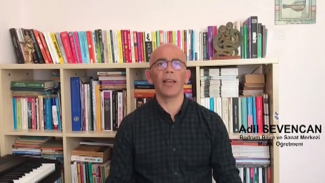 Bodrum'da müzik öğretmenleri 'evde kal' şarkısı besteledi - MUĞLA