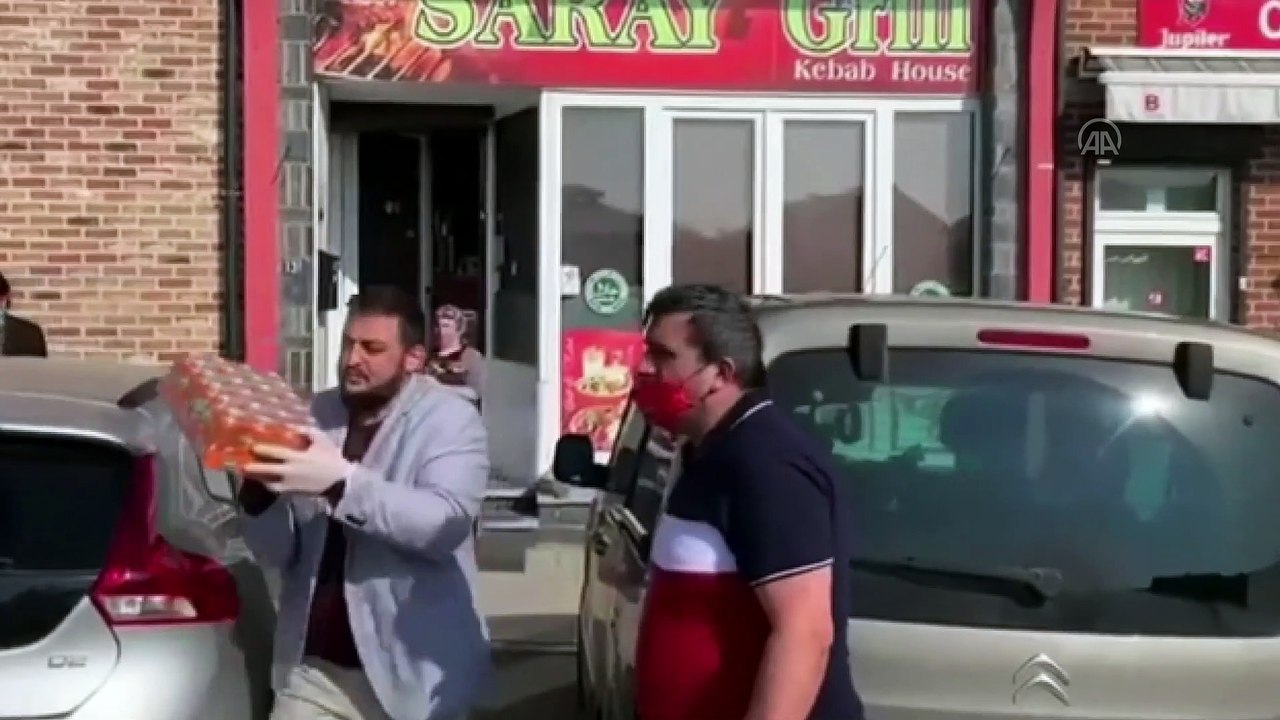 Uluslararası Demokratlar Birliği'nden Belçika'da maske ve gıda yardımı - BRÜKSEL