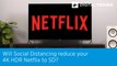 Will Social Distancing reduce your 4K HDR Netflix to SD