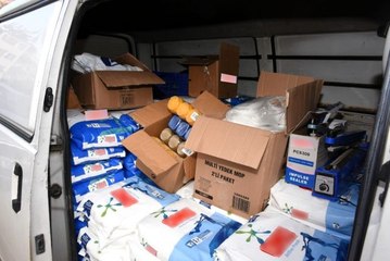 Antalya'da sahte şampuan, deterjan ve maske operasyonu