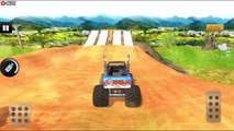 Monster Truck Stunts and Racing Adventure - 4x4 Offroad Race Game - Android GamePlay #2