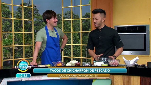 ¡A celebrar el día del taco! Preparemos unos tacos de chicharrón de pescado. | Venga La Alegría