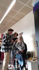 Processus accéléré création du masque chevelure