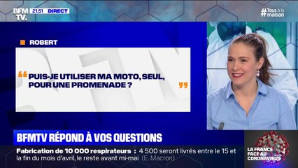 Puis-je utiliser ma moto, seul, pour une promenade ? BFMTV répond à vos questions