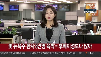 미 뉴욕주 환자 8만명 육박…후베이성보다 많아