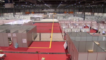 El hospital de Ifema suma un total de 1.500 camas con el pabellón 7