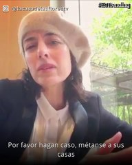 "Qué andan naqueando en la calle... metanse": Paulina de la Mora invita a quedarse en casa durante la cuarentena