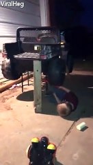 Boy Just Wanted to Fix his Jeep.