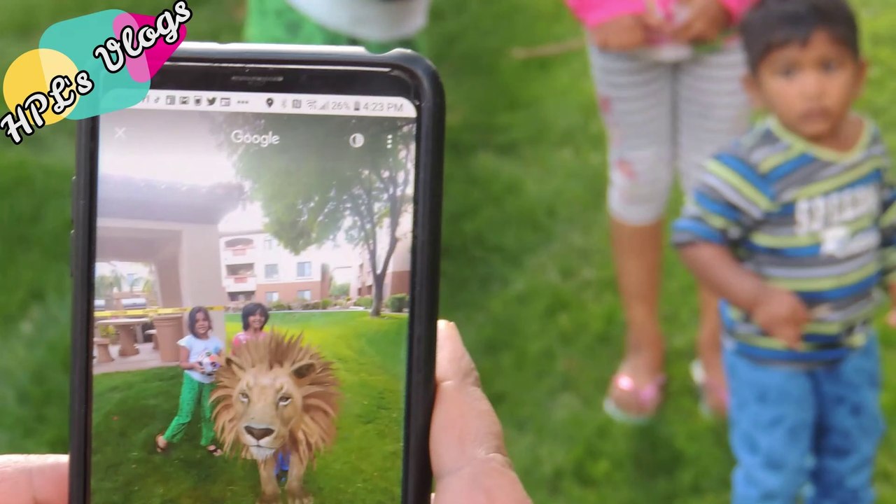 Have a 3D Animal in Your House/Garden Using Your iPhone & Android