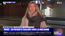 Coronavirus: 38 patients vont être évacués de Paris vers la Bretagne