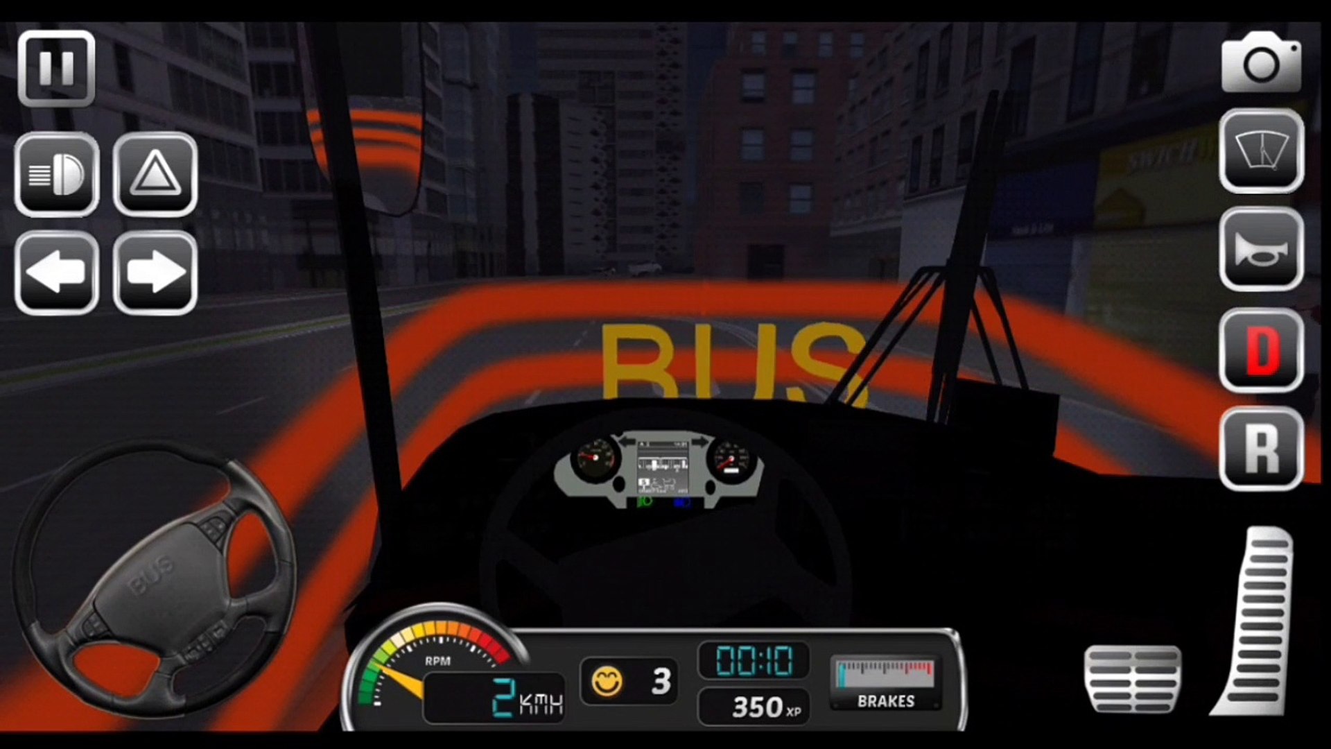 Bus Simulator Ultimate Red Bus In Los Angeles City Drive Android Ios Gameplay Video Dailymotion
